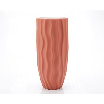 Vaza decorativa, waves, corai, 29 cm, ella home