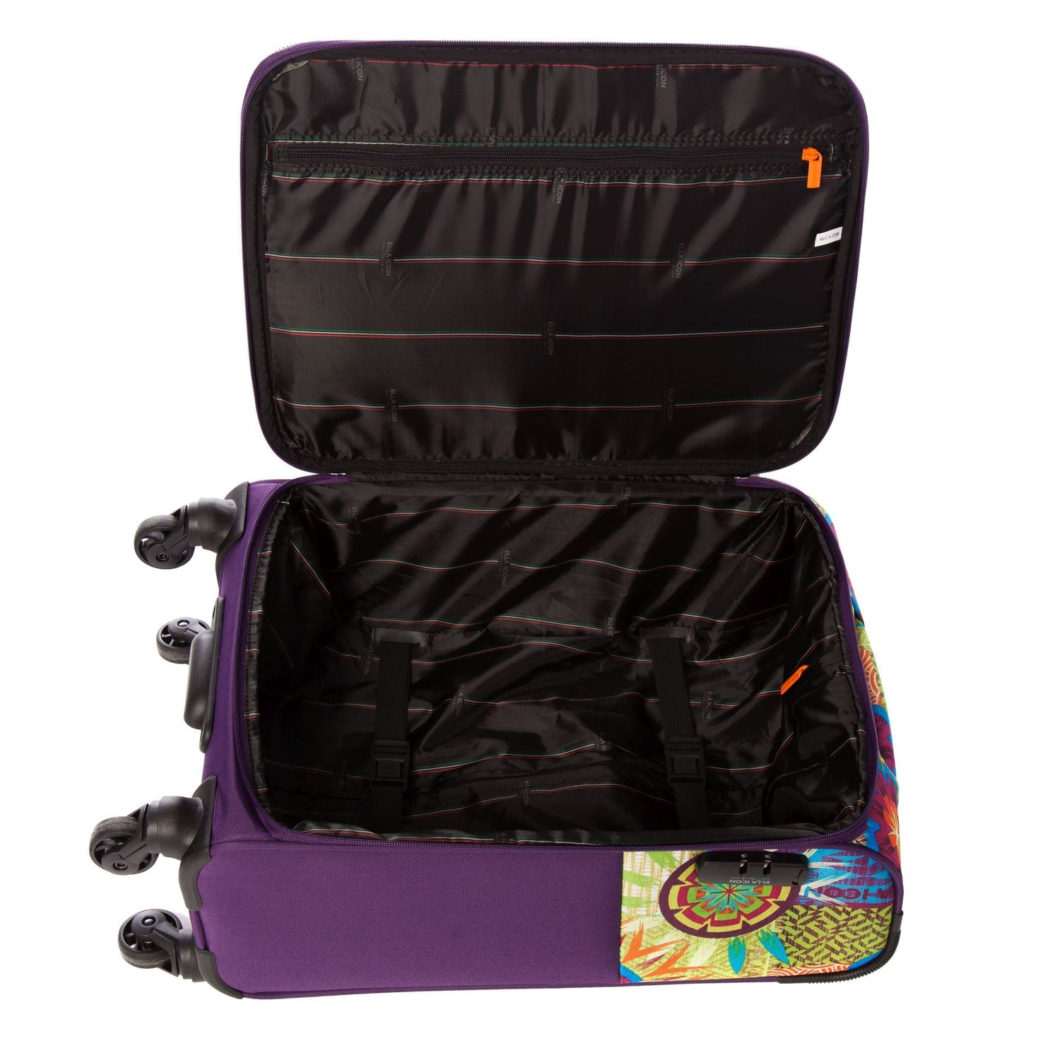 Troler Rio Textil Mov 55*36*21 Cm, Ella Icon fotografia produsului View 3 L