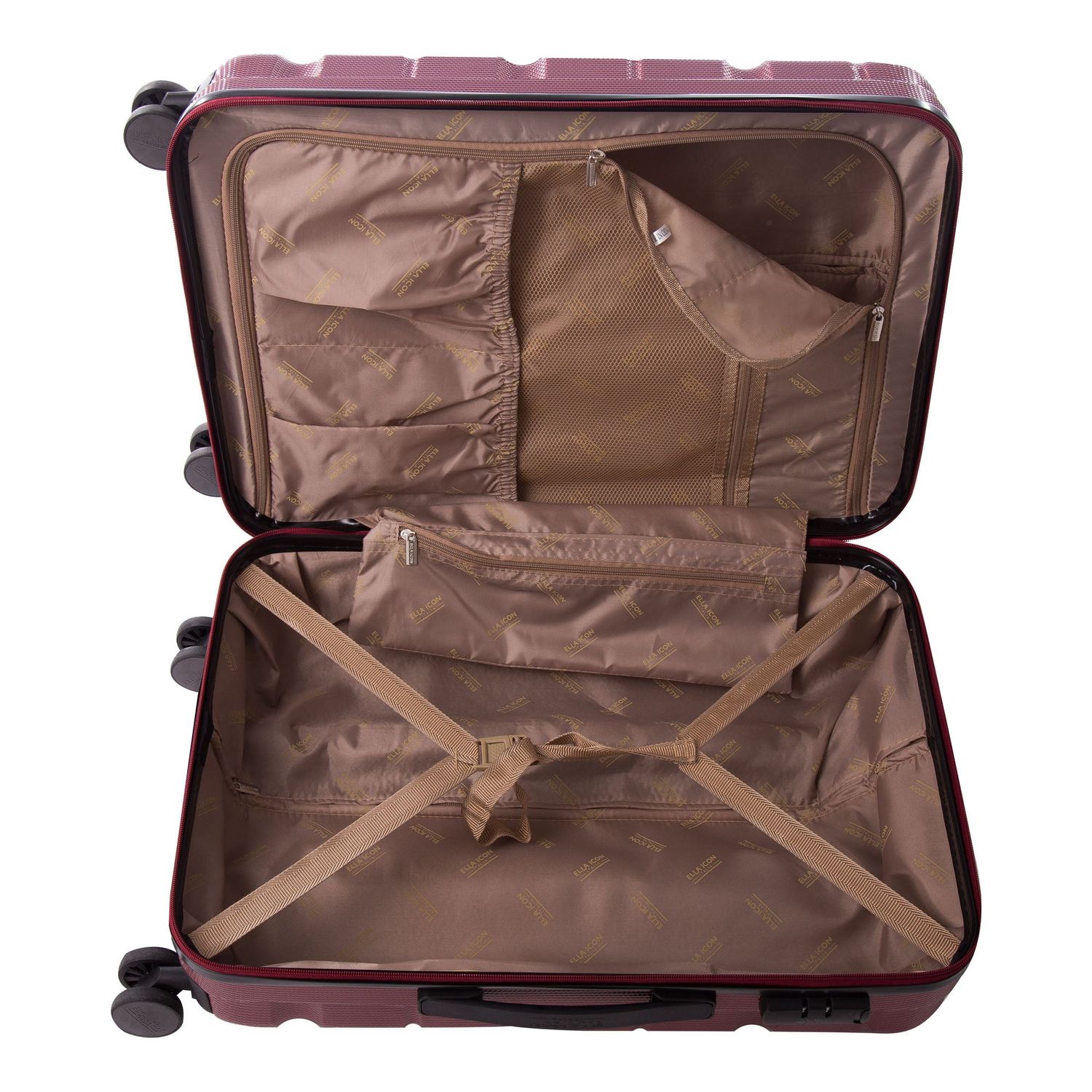 Troler Brick Rosu 66*44*25 Cm, Ella Icon fotografia produsului View 5 L