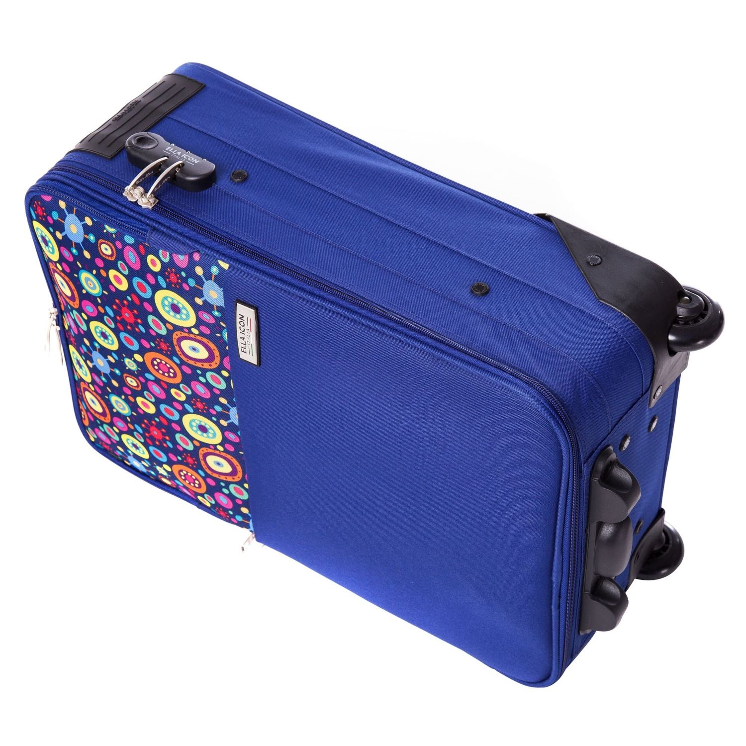 Troler Neo Albastru Cu Print 54 Cm, Ella Icon fotografia produsului View 2 L