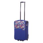 Troler Neo Albastru Cu Print 54 Cm, Ella Icon fotografia produsului