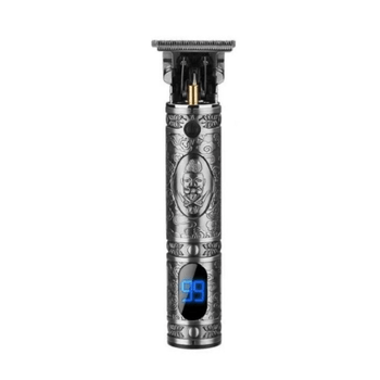Trimmer de tuns cu acumulator, 3w, incarcare 1.5 h, lama otel inoxidabil, afisah lcd electronic, ac220-240v 50-60 hz, negru