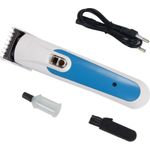 Trimmer Pentru Ingrijire Personala Klausstech, Acumulator Reincarcabil, Lame Din Otel, Indicator Led Incarcare, Design Ergonomic, Culoare Alb/albastru fotografia produsului View 2 S