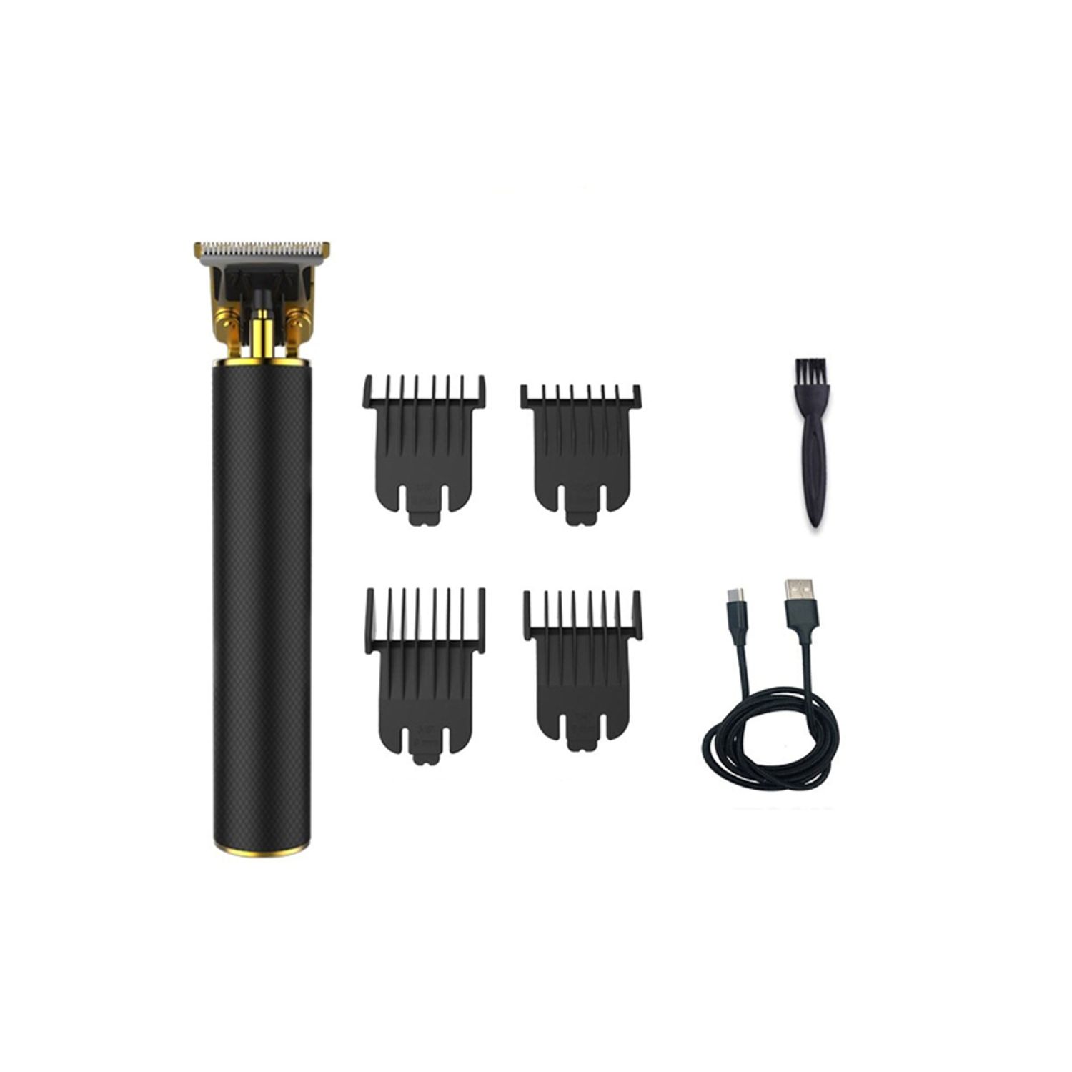 Aparat De Tuns Professional Klausstech, Reincarcabil, Pentru Tuns/contur, Incarcare Rapida, Zgomot Redus, Buton On/off, Negru fotografia produsului View 2 L