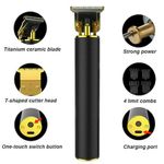 Trimmer De Tuns Cu Acumulator Li-ion, Autonomie 150 Min, Indicator Led Baterie, Viteza Reglabila, Incarcare 2 H, Negru fotografia produsului View 4 S