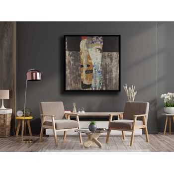 Tablou canvas, intaglio, multicolor, modern, le tre et de gustav klimt, print pe panza premium, pentru living klmt09c1-1