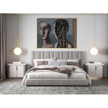 Tablou canvas, intaglio, color, suprarealism, secretul, print pe panza premium, pentru living, hol, dormitor