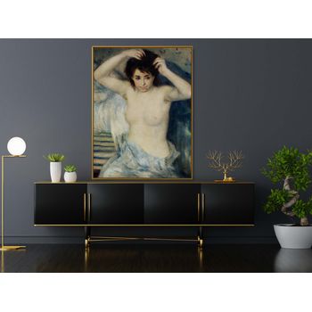 Tablou canvas, intaglio, color, clasic, before the bath de pierre renoir, print pe panza premium, pentru living rnr12-3