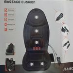 Husa scaun auto sau birou cu masaj si incalzire electrica, Ideal pentru Relaxare, Design Modern, Culoare Negru fotografia produsului View 2 S