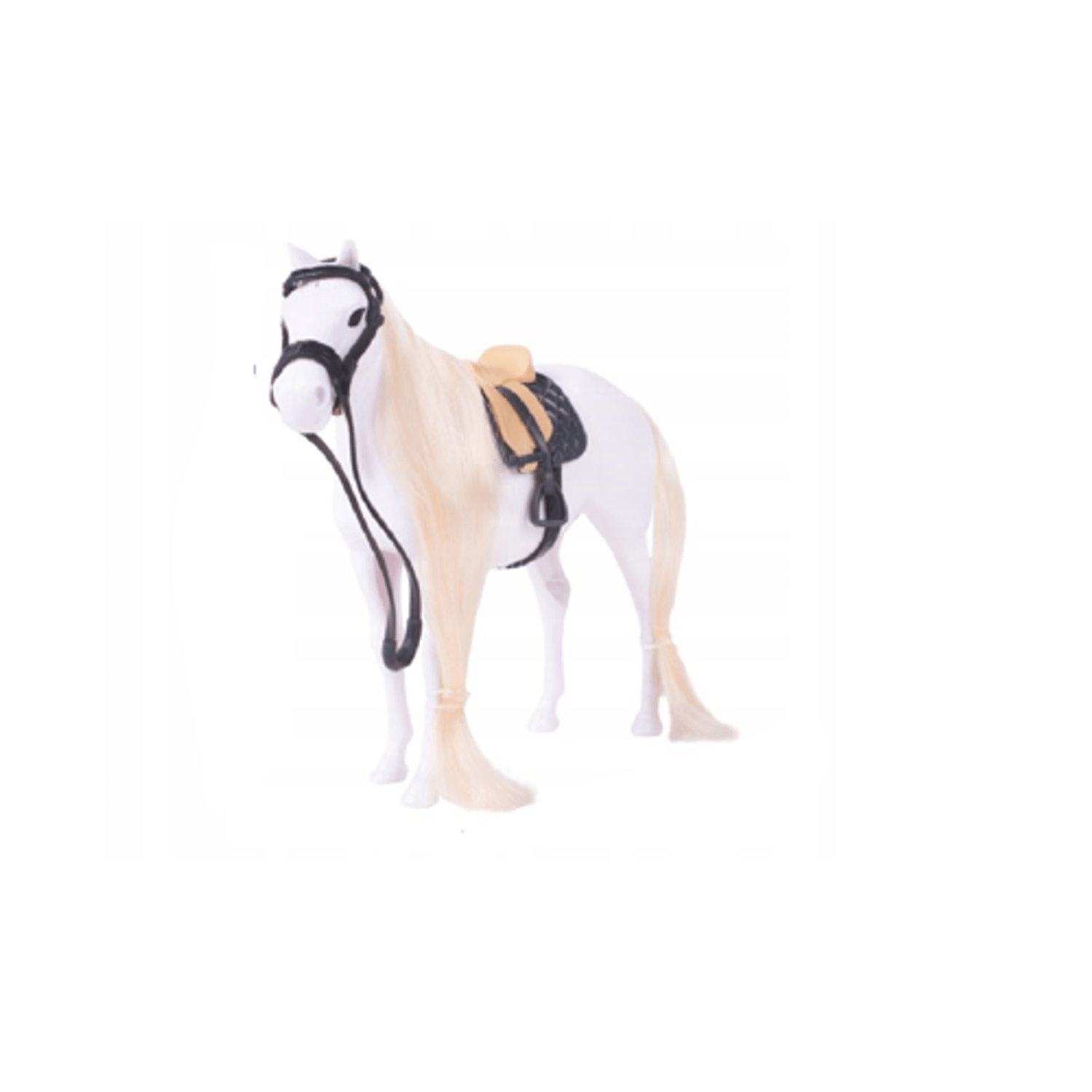 Jucarie calut cu perie, 12.5 cm, Malplay 108966 fotografia produsului