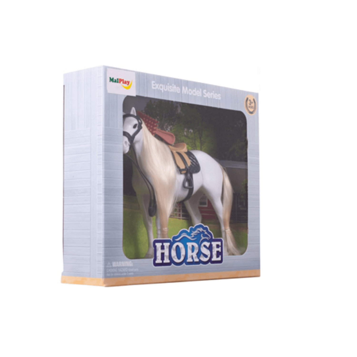 Jucarie calut cu perie, 12.5 cm, Malplay 108966 fotografia produsului View 3 L