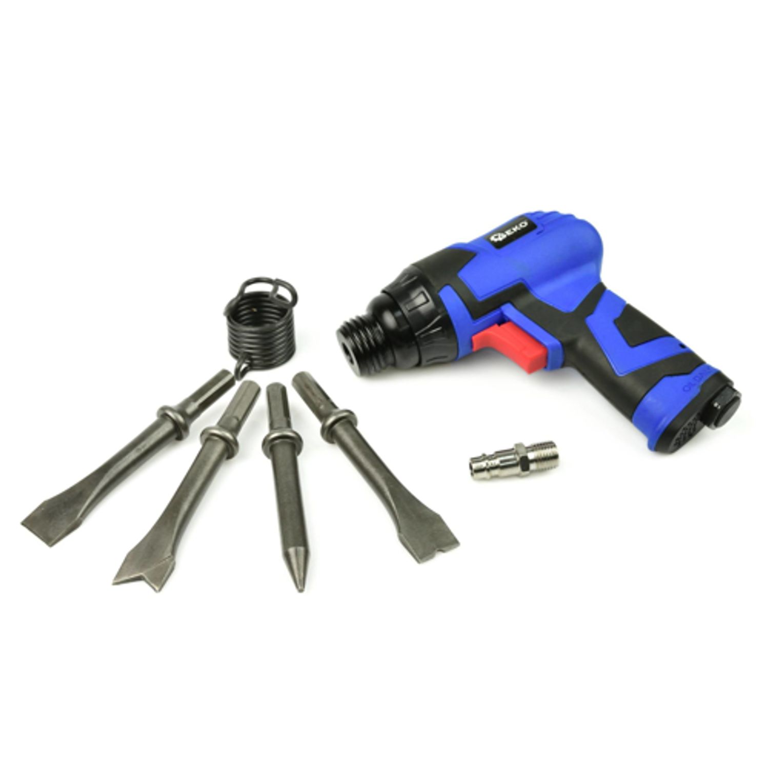 Set ciocan pneumatic cu 4 dalti, Geko G03147 fotografia produsului