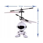Robot zburator cu infrarosu 14cm, Malplay 101163 fotografia produsului View 3 S