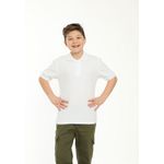 Tricou Polo copii , Vivaldi, bumbac, alb, 8-9ani fotografia produsului View 2 S