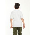 Tricou Polo copii , Vivaldi, bumbac, alb, 6-7ani fotografia produsului View 3 S