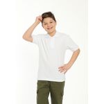 Tricou Polo copii , Vivaldi, bumbac, alb, 10-11ani fotografia produsului View 4 S