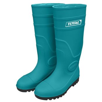 Cizme cauciuc cu bombeu metalic de protectie total - marime 43 (clasa sb)