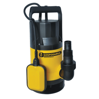 Pompa submersibila apa murdara gospodarul profesionist qdp-550-f - 400w, 8000 l/h