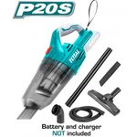 Aspirator portabil TOTAL - 0.7l - 6.0kpa - 20V fotografia produsului