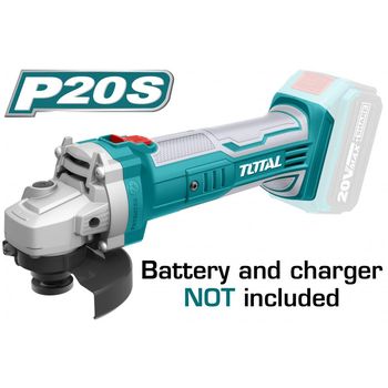 Polizor unghiular total industrial - li-ion 20v - 115mm
