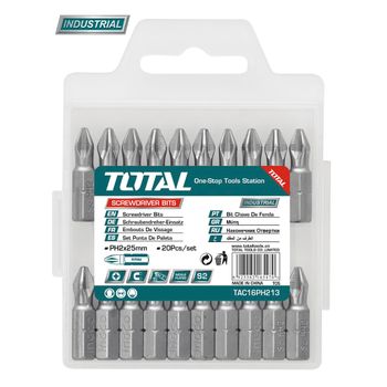 Set bit 20 buc total industrial - pz2.25mm