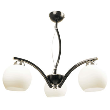 Lustra dora negru+alb 3xe27 60w