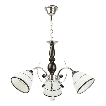 Lustra dorya alb+negru 3xe27 60w