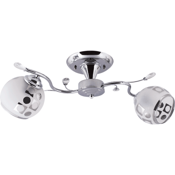 Lustra luminita crom 2xe27 60w