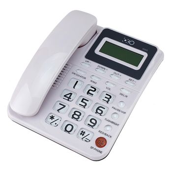 Telefon fix Oho 5005, FSK/DTMF, calculator, calendar, memorie, Alb elefant.ro imagine noua 2022