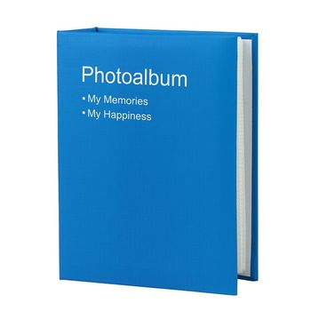 Album foto Conception format 10X15 100 poze tip carte piele ecologica albastru