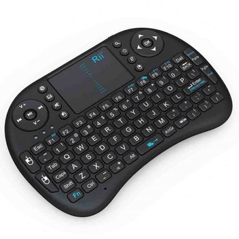Mini tastatura wireless cu touch pad mouse, Rii, pentru XBox, PS, PC, Notebook, Smart TV elefant.ro imagine noua 2022