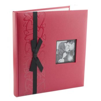 Album foto personalizabil, 200 poze, 10x15, gentle love, rosu