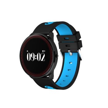 Bratara smart bluetooth monitorizare cardiaca, calorii, pedometru, notificari, albastru, sovogue