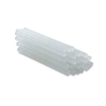 Batoane silicon diametru 12mm pentru pistol de lipit, transparente, 1 kg