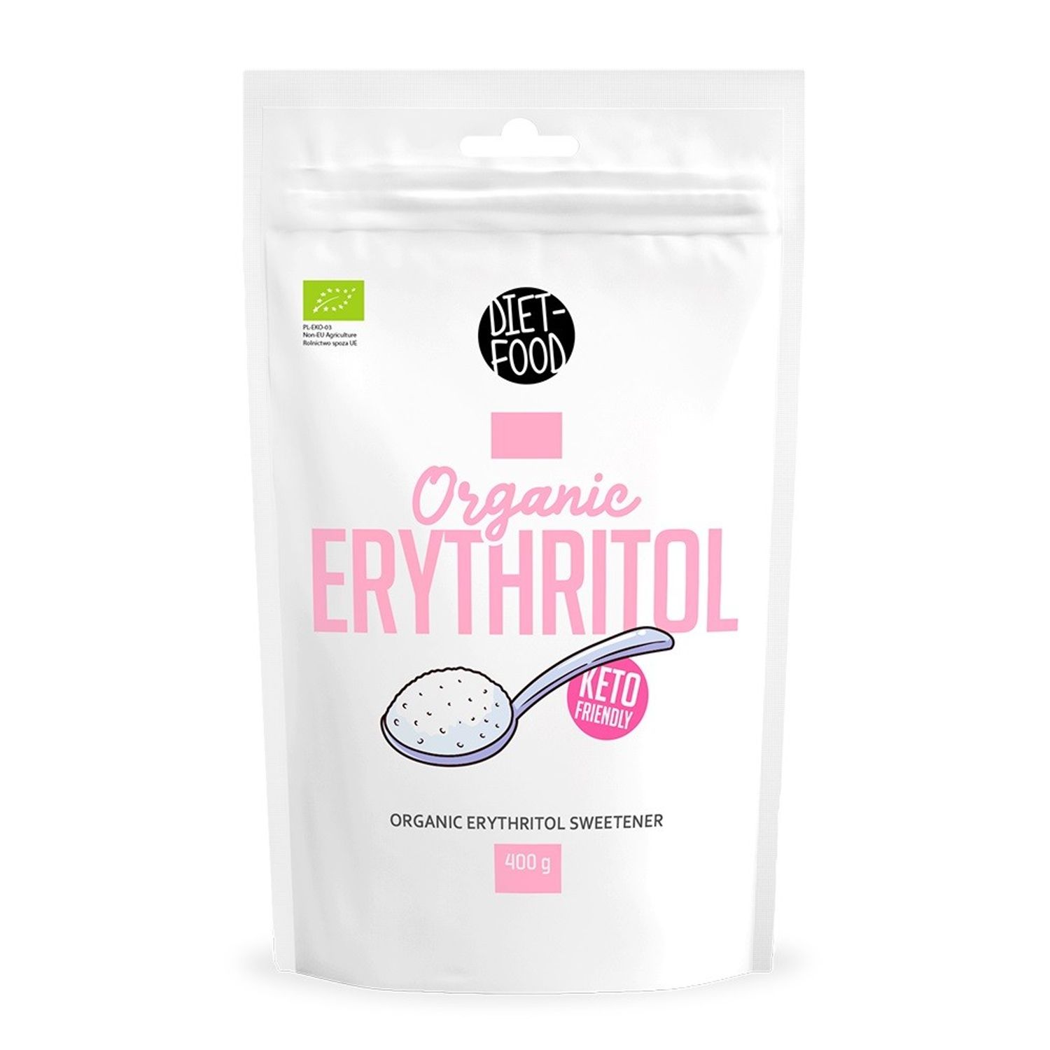 Eritritol BIO 400g fotografia produsului