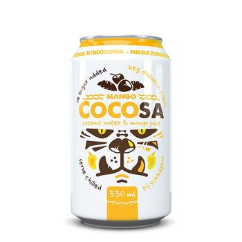 Cocosa mango - apa de cocos naturala cu mango 330ml