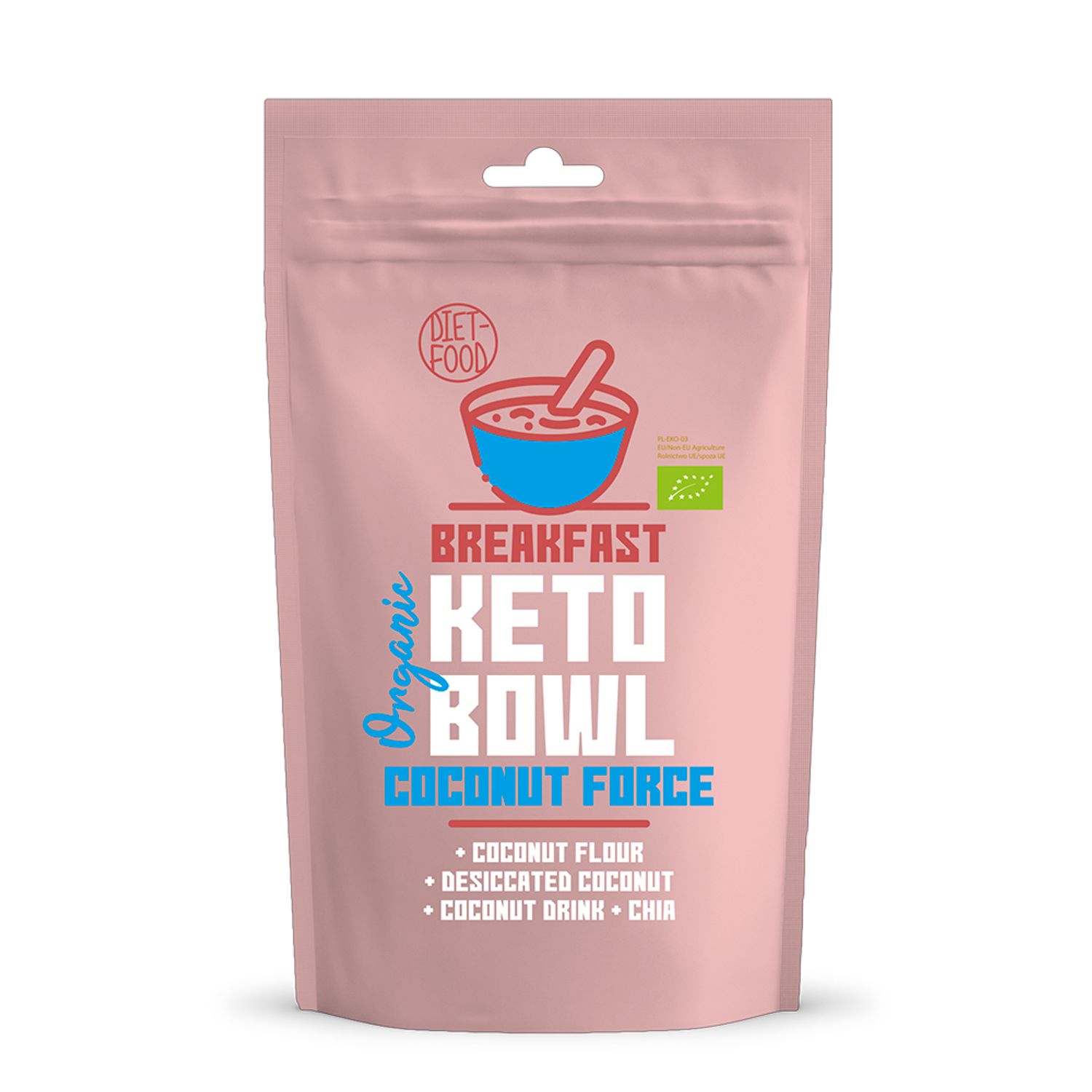 Bio keto bowl - Coconut Force 200g fotografia produsului