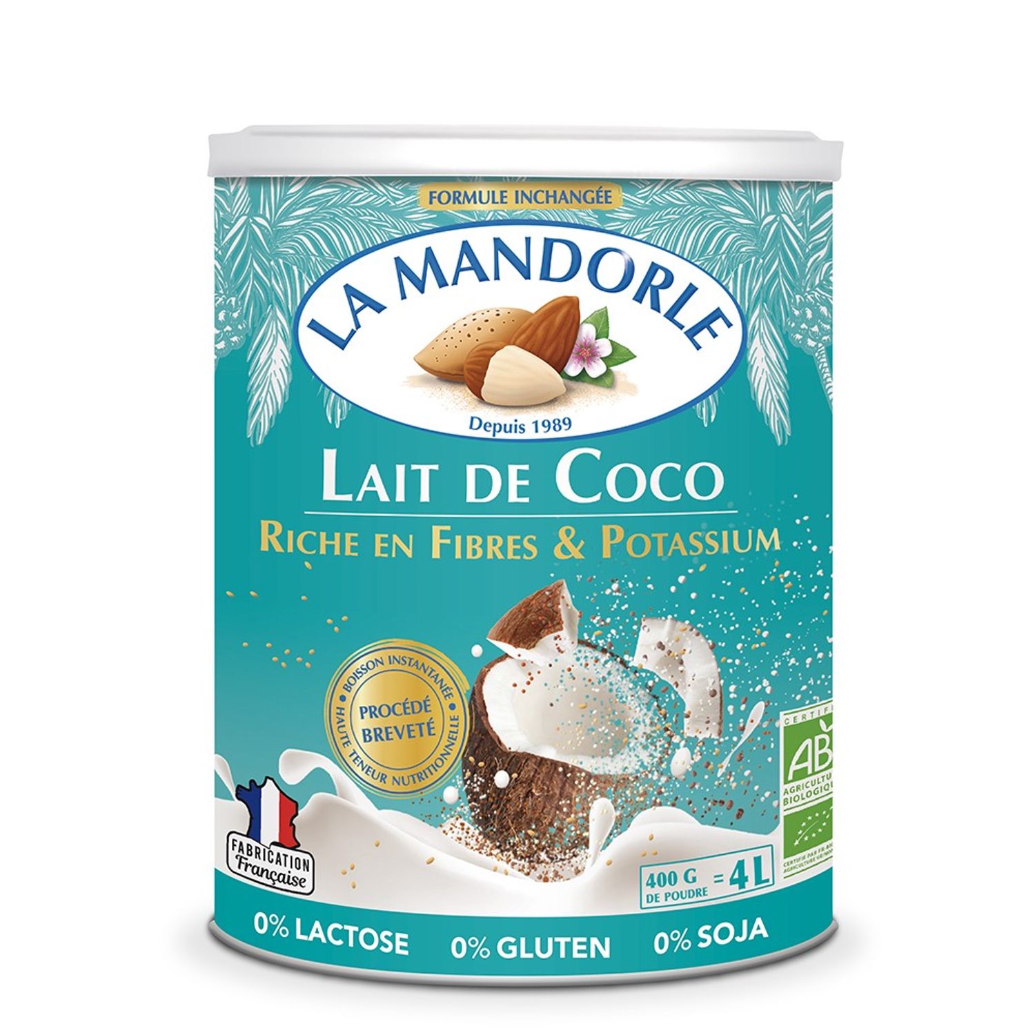 Bautura instant de cocos - 400g fotografia produsului