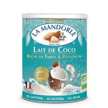 Bautura instant de cocos – 400g La Mandorle elefant