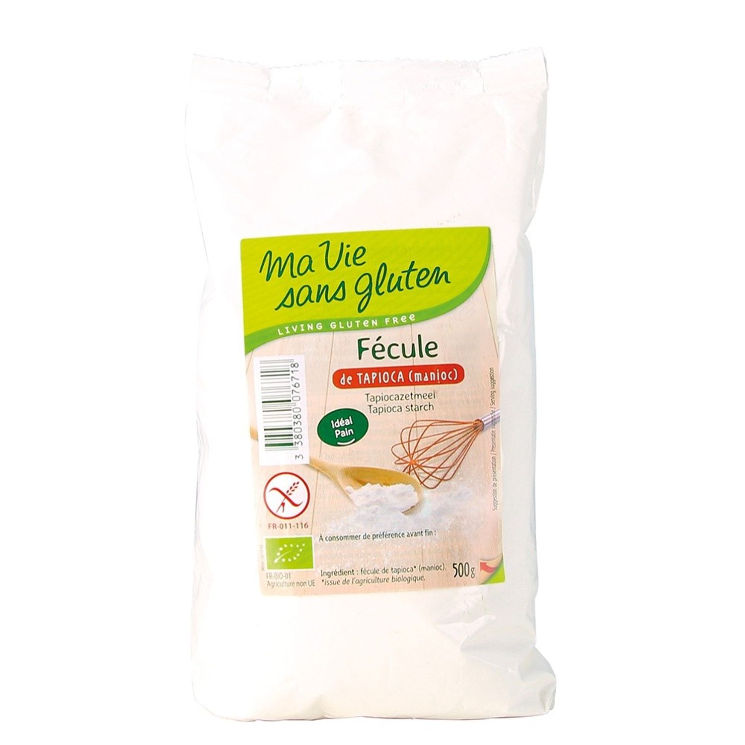 Amidon de tapioca - fara gluten 500g fotografia produsului