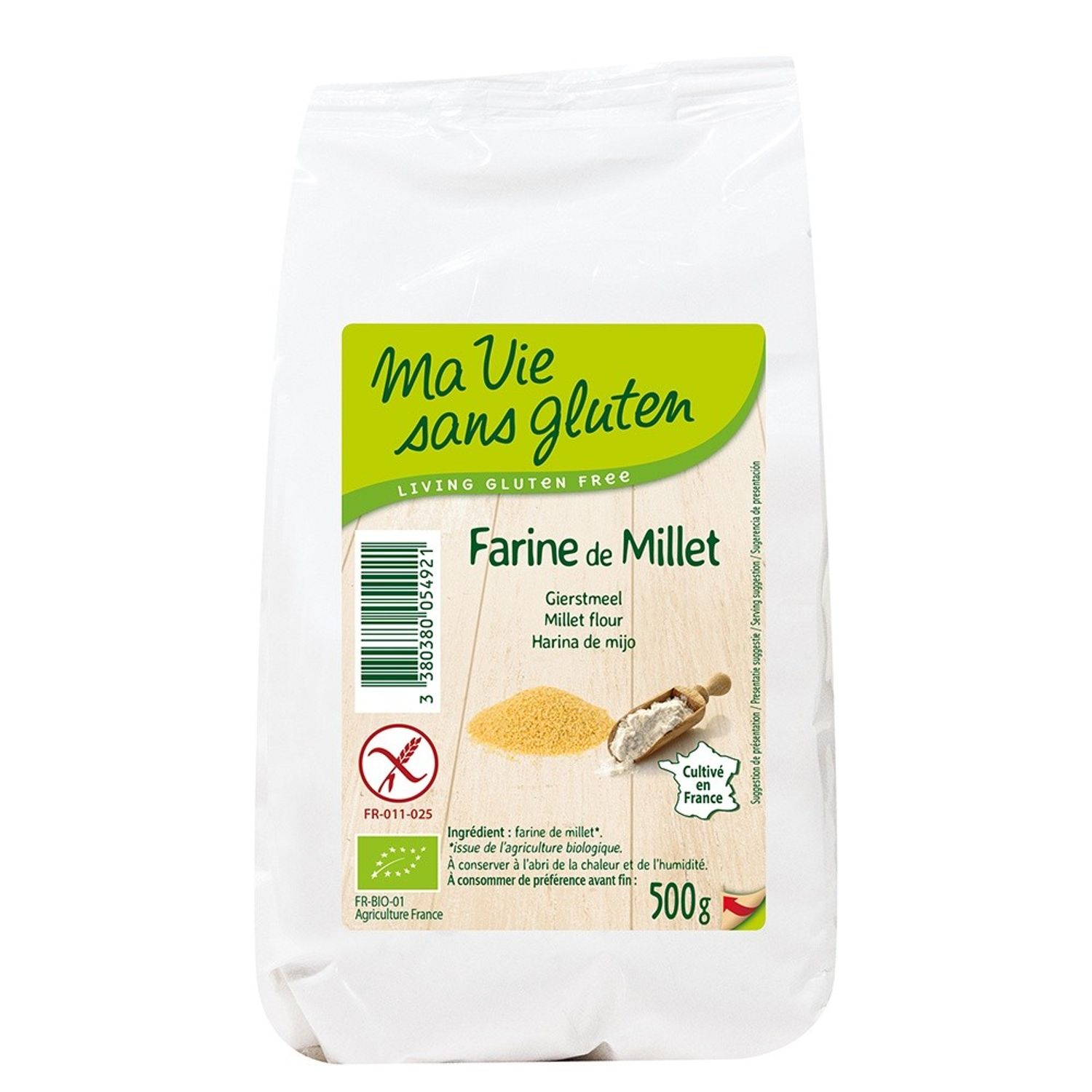 Faina de mei - fara gluten 500g fotografia produsului