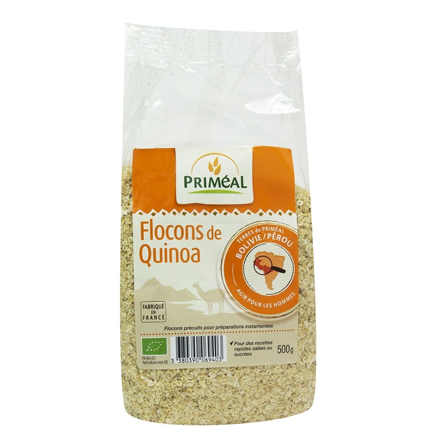 Fulgi de Quinoa 500g fotografia produsului