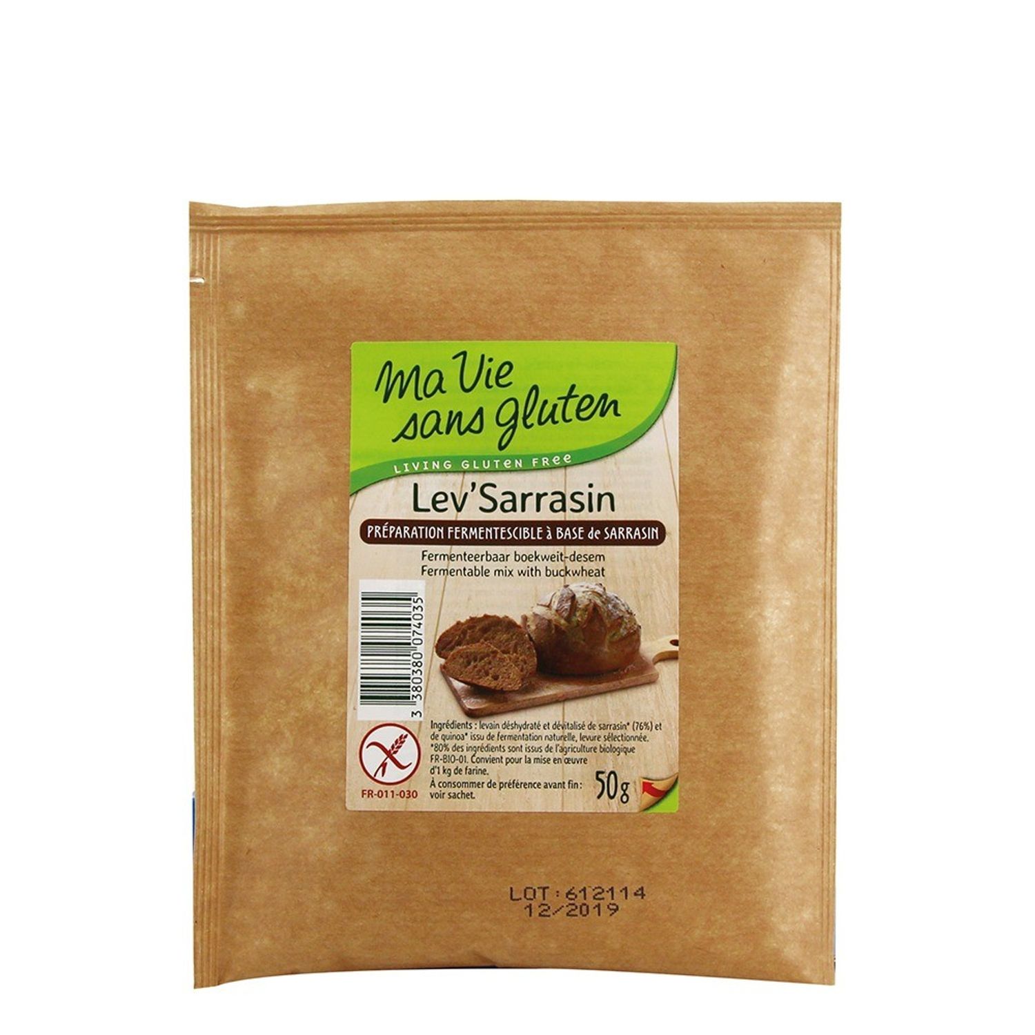 Drojdie maia de hrisca - fara gluten 50g fotografia produsului