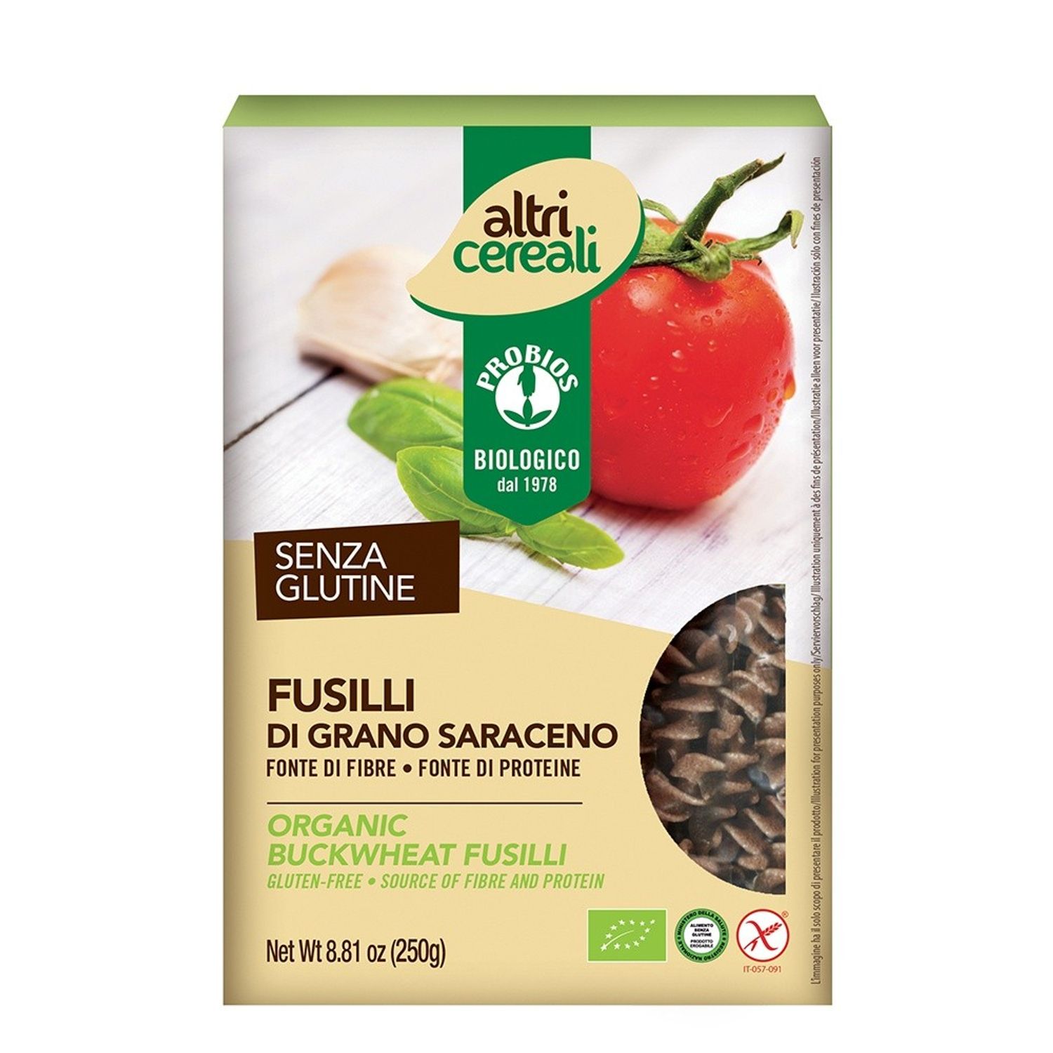 Fusilli din hrisca - fara gluten 250g fotografia produsului