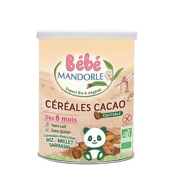 Cereale cu cacao pentru bebelui – de la 8 luni 400g Bb M Alimentare & Superfoods