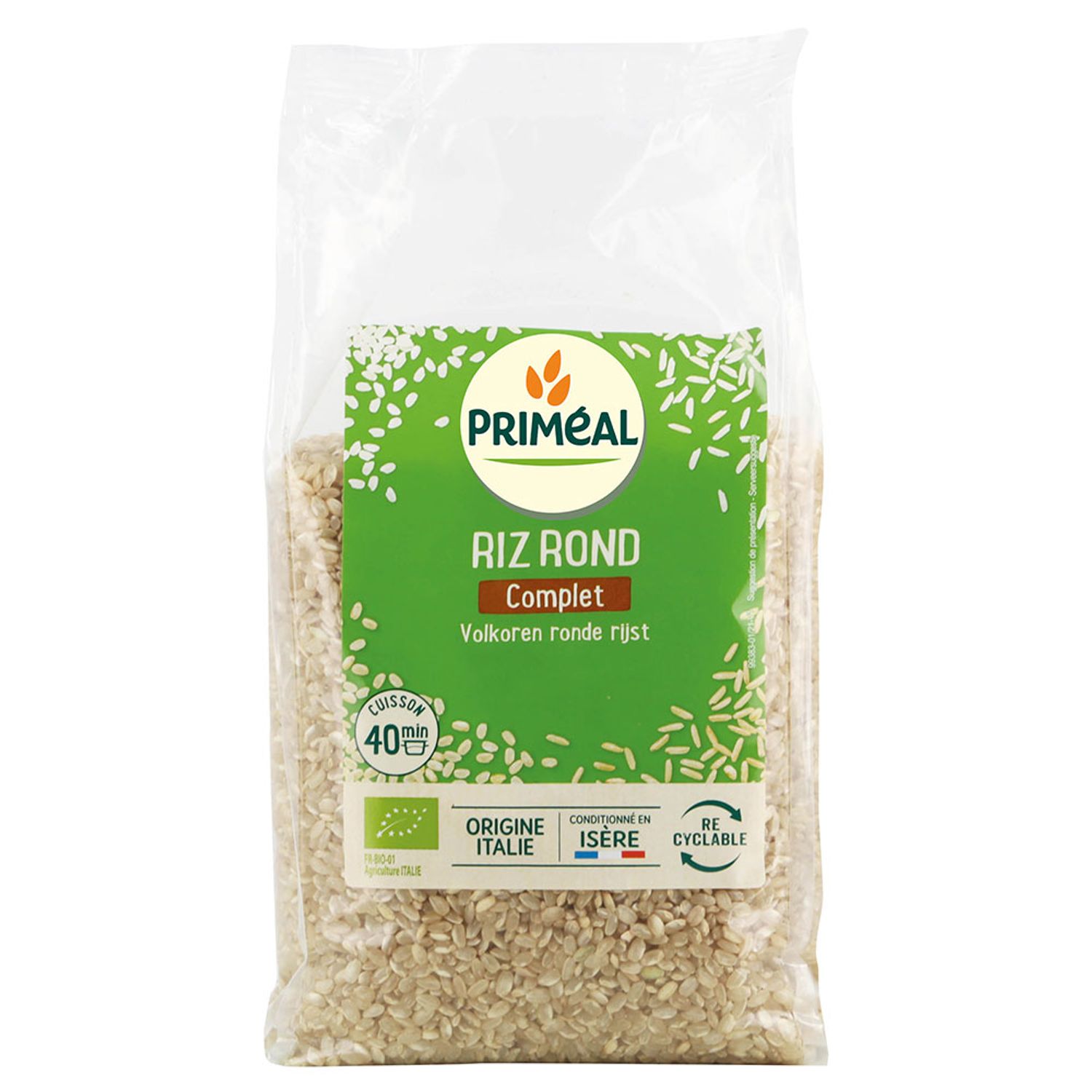 Orez rotund integral 1Kg fotografia produsului