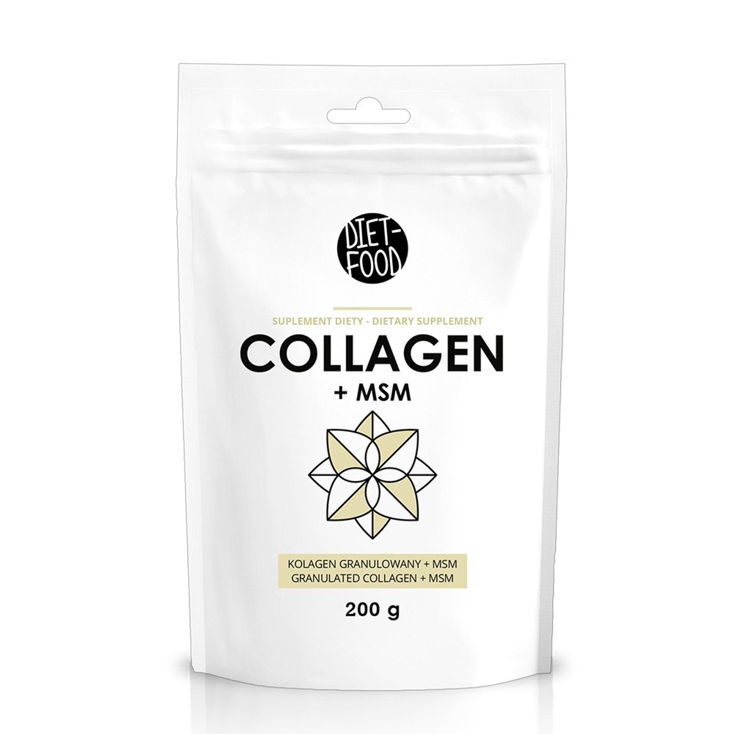 Colagen + MSM - instant 200g fotografia produsului