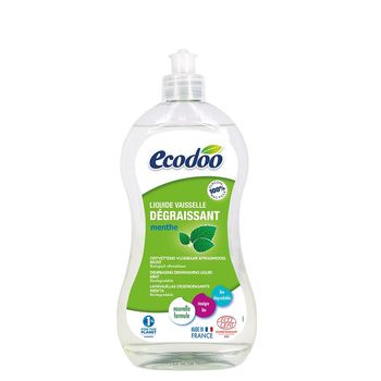 Detergent bio vase ultradegresant cu otet si menta 500ml Ecodoo imagine noua 2022