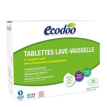 Tablete pentru masina de spalat vase - 30x20g certificate bio