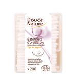Betisoare de urechi cu bumbac organic 200buc fotografia produsului